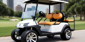 Custom Golf Cart Rendering