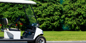 How much does a golf cart weigh?