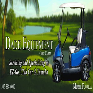 Dade Equipment Golf Carts